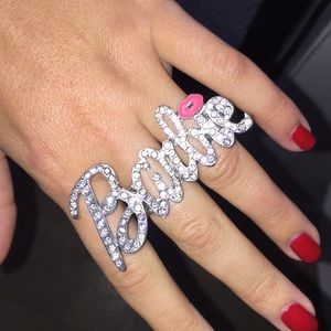 “Barbie” Ring with Stones